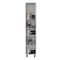 Tuhome Hobart Pantry, Four Legs, Three Interior Shelves, Two Shelves, Two Cabinets, White ALB5582 - alternate 2